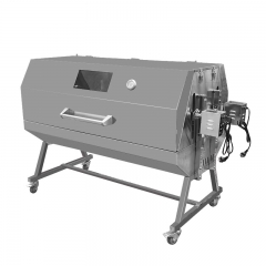 Двойное расположение барбекю вертел жаровня двух вертел гриль газовый и угольный свиной жаровня двух вертел